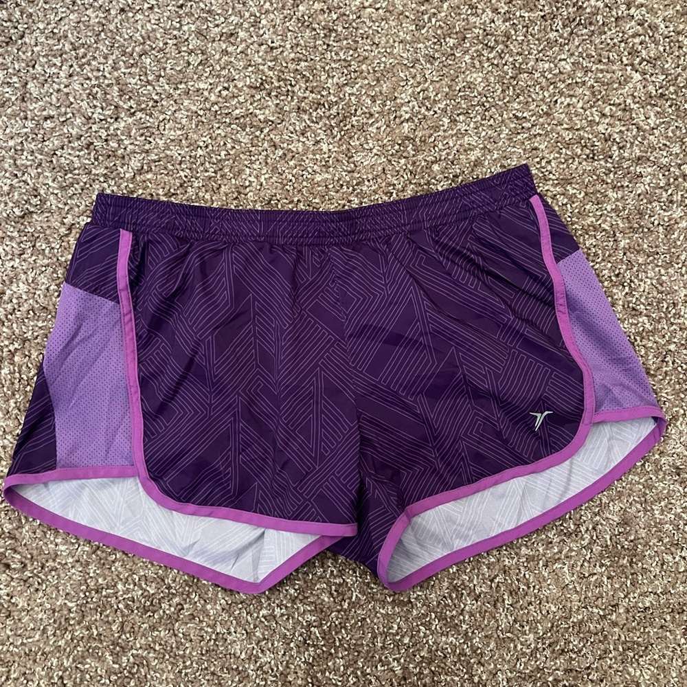 Patterned Athletic shorts